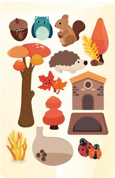 Подарок. Настенная игрушка Oribel Veritiplay Волшебный сад (OR817-90001) - Pampik - 3