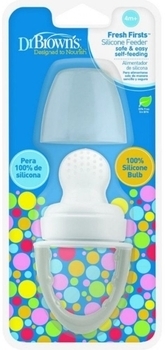 Силиконовый ниблер Dr. Brown's, для введения прикорма, серый (TF007-P3) - Pampik - 3