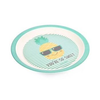 Набір посуду Canpol Babies So Cool Ананас, 3 елементи, бірюзовий (9/226_tur) - Pampik - 4