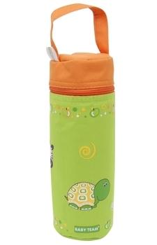 Контейнер для пляшечки універсальний Baby Team Звірята, зелений (1505) - Pampik