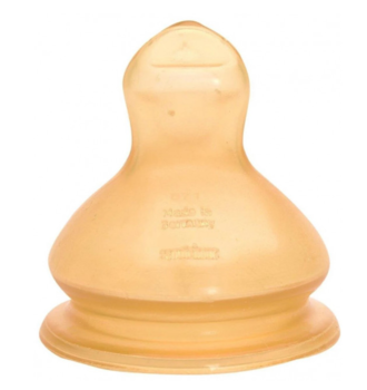 Соска силиконовая ортодонтическая Nuk FirstChoice+ L, 6+ мес. (10713255) - Pampik