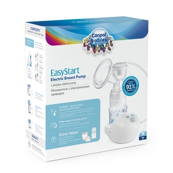 Электрический молокоотсос Canpol Babies EasyStart (12/201) - Pampik - 2