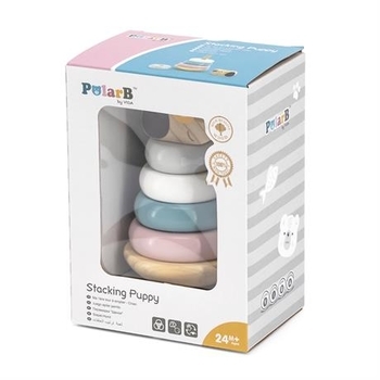 Пірамідка Viga Toys PolarB Щеня (44042) - Pampik - 3