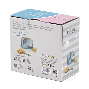 Набір кулінара Viga Toys PolarB Тостер (44017) - Pampik - 6