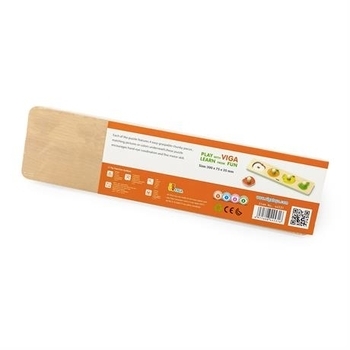 Рамка-вкладиш Viga Toys з ручками Фрукти (44531) - Pampik - 3