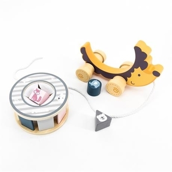 Каталка-сортер Viga Toys PolarB Їжачок (44025) - Pampik - 5