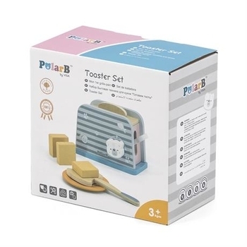 Набір кулінара Viga Toys PolarB Тостер (44017) - Pampik - 5