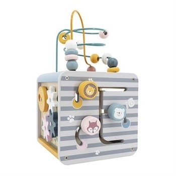 Ігровий центр Viga Toys PolarB Кубик 5-в-1 (44030) - Pampik - 4
