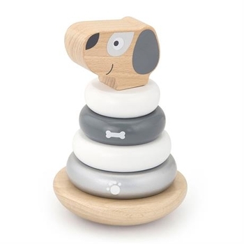 Пірамідка-неваляшка Viga Toys Щеня (51613) - Pampik