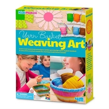 Набор для творчества 4M Корзины из пряжи (00-04757) - Pampik
