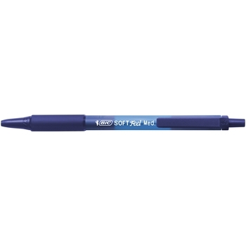 Ручки шариковые BIC Soft Feel Clic Grip, синий, 3 шт. (837396) - Pampik - 3