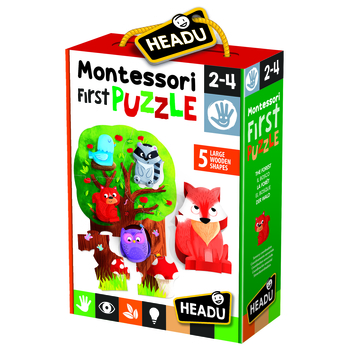 Мій перший пазл Монтессорі Headu Ліс (IT20133) - Pampik