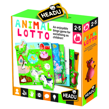 Розвиваюча гра-пазл Headu Монтессорі Тварини і місця їх проживання (MU22847) - Pampik