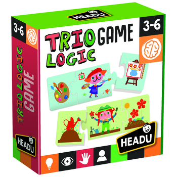 Розвиваюча гра-пазл Headu Логіка для найменших - таланти і професії (IT20782) - Pampik