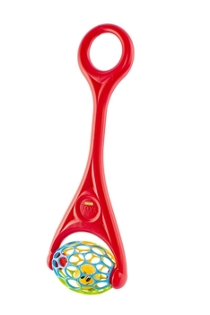 Іграшка-каталка на Baby Team, червоний (8662) - Pampik