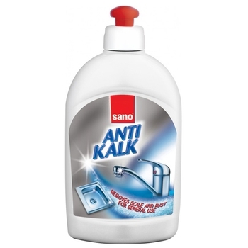 Засіб для профілактики пральних машин Sano Anti Kalk, 500 мл - Pampik