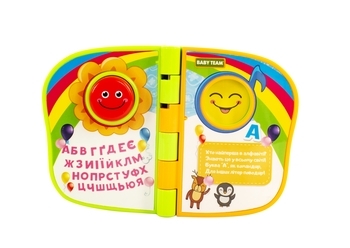 Книжка развивающая музыкальная Baby Team (8632) - Pampik