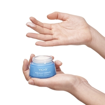 Гель-крем для глибокого зволоження Vichy Aqualia Thermal, для нормальної і комбінованої, зневодненої шкіри, 50 мл - Pampik - 7