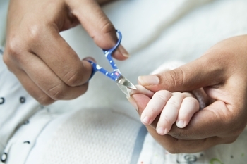 Маникюрный набор Nuby Маленькие моменты, синий (NV0701003-LMblue) - Pampik - 6