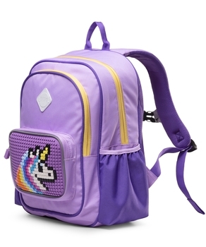 Рюкзак Upixel Super Class Junior, бузковий (WY-U19-001B) - Pampik