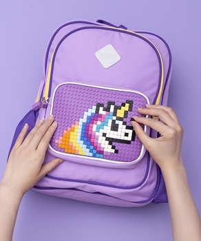 Рюкзак Upixel Super Class Junior, бузковий (WY-U19-001B) - Pampik - 9