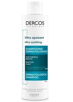 Заспокійливий Шампунь Vichy Dercos, для чутливої ​​шкіри голови, 200 мл - Pampik - 2