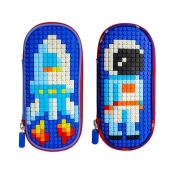 Пенал Upixel Super class Lattice, синій (WY-B012O) - Pampik - 2