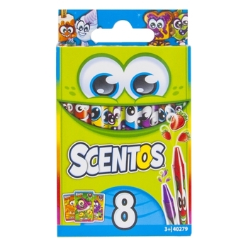 Набір ароматних воскових мініолівців Scentos Дружна компанія, 8 кольорів (40279) - Pampik