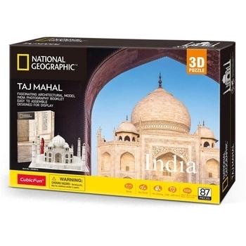 Пазл 3D CubicFun National Geographic Тадж Махал, 87 ел. (DS0981h) - Pampik