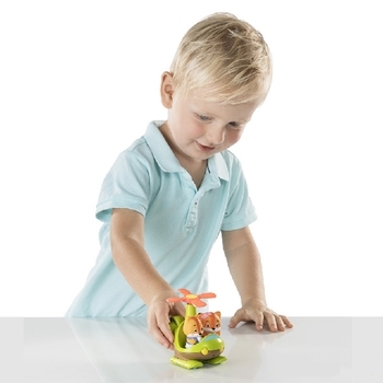 Игровой набор Klorofil Вертолет, с персонажем (700206F) - Pampik - 6