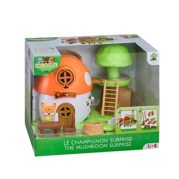 Ігровий набір Klorofil Грибний будиночок, з 1 персонажем (700201F) - Pampik - 6