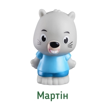 Ігровий набір Klorofil Сім'я бобрів (700303F) - Pampik - 5