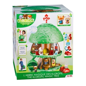 Ігровий набір Klorofil Чарівне дерево, з 2 персонажами (700200F) - Pampik - 6