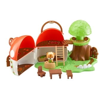 Ігровий набір Klorofil Грибний будиночок, з 1 персонажем (700201F) - Pampik