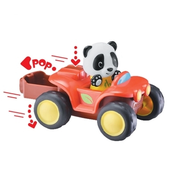 Ігровий набір Klorofil Джип, з персонажем (700208F) - Pampik - 3