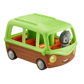 Ігровий набір Klorofil Автобус, з персонажем (700203F) - Pampik
