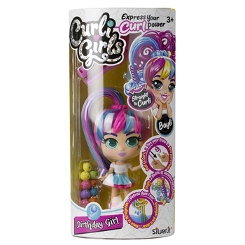 Ігровий набір з лялькою Curli Girls Іменинниця Бейлі (82095) - Pampik