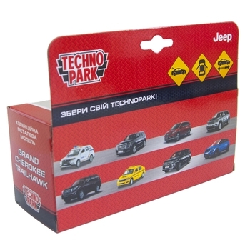 Автомодель Technopark Jeep Grand Cherokee (CHEROKEE-12-GY(FOB)) - Pampik - 14