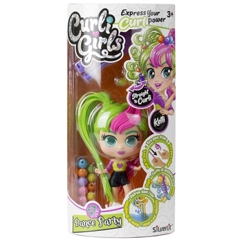 Ігровий набір з лялькою Curli Girls Вечірка Келлі (82094) - Pampik