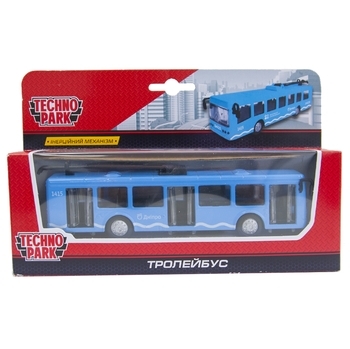 Модель Technopark Троллейбус Днепр, синий (SB-16-65WB(DNEPR)) - Pampik - 9