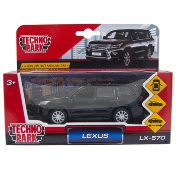 Автомодель Technopark Lexus LX-570 (LX570-BK(FOB)) - Pampik - 12