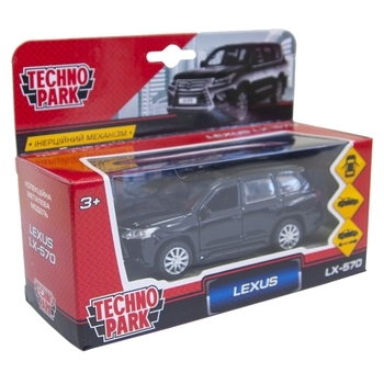 Автомодель Technopark Lexus LX-570 (LX570-BK(FOB)) - Pampik - 14