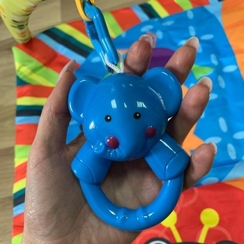 Розвиваючий багатофункціональний килимок Lindo, з дугами (F1007) - Pampik - 3