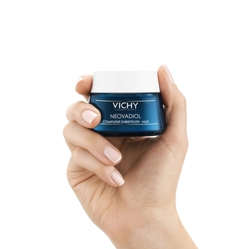 Нічний антивіковий крем-догляд Vichy Neovadiol, з компенсуючим ефектом для шкіри всіх типів, 50 мл - Pampik - 6