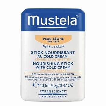 Питательный стик с колд-кремом Mustela Hydra Stick Cold Cream,10 мл - Pampik