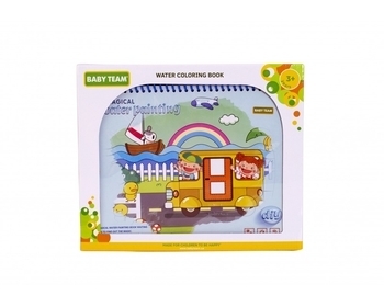 Книжечка-розмальовка водна Вaby Team Машинка (9030_машинка) - Pampik - 3