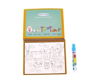 Книжечка-розмальовка водна Вaby Team Машинка (9030_машинка) - Pampik - 7