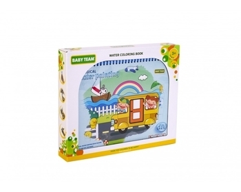Книжечка-розмальовка водна Вaby Team Машинка (9030_машинка) - Pampik - 5