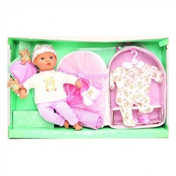 Пупс Lotus Onda в наборі з аксесуарами, 35,5 см (14014) - Pampik - 2