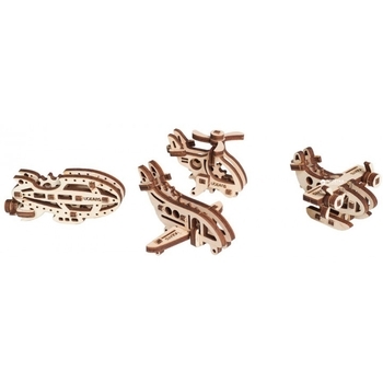 3D пазл Ukrainian Gears Фіджет Літальні апарати (70034) - Pampik